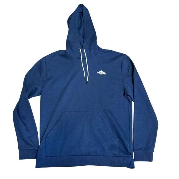 Oakley Men's 2XL Blue Pullover Hoodie with Logo & Graphic Print - Picture 1 of 5